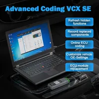 VXDIAG VCX SE VX408 Scanner de diagnostic OBD2 C6 Star pour voiture Mercedes Benz Support de diagnostic DoIP J2534 Programmation ECU Codage A +