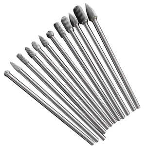 Lima de escofina rotativa Extra larga de 100mm, amoladora de tallado, herramientas abrasivas, brocas de aleación de carburo, fresa, cabezal de molienda - Product Image 3
