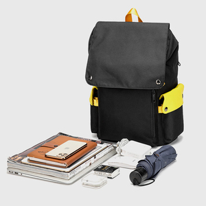 Custom Leisure Business Waterproof Men's Backpack Bag Laptop Backpacks Ready to Ship Custom Logo <b>Canvas</b> Poly - Product Image 1