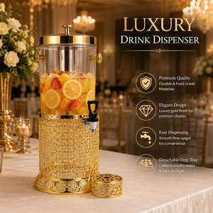 Dispensadores de jugo para fiestas de boda, <span class=keywords><strong>dispensador</strong></span> de agua fría, máquina de <span class=keywords><strong>bebidas</strong></span> y jugos para restaurante, buffet, barbacoa con grifo. - Product Image 5
