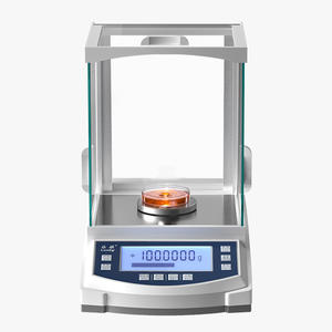 Yüksek Kalite 200g 0.0001g Paslanmaz Çelik Analitik Terazi Laboratuvar Dijital Tartı - Product Image 4