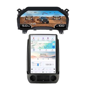 Autoradio Android 13 14,4 pouces pour Ford F150 2015-2021 Navigation GPS Lecteur multimédia Carplay et écran LCD numérique - Product Image 1
