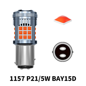 Đèn Led Tín Hiệu Rẽ Giải Mã Chống Stroboscopic Canbus 1156 BA15S T20 7440 3030 36SMD Có Quạt Làm Mát - Product Image 3