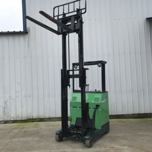 Chariot élévateur électrique d'occasion 1,5T 4x4, moteur japonais, garantie 2 ans, pneus tout-terrain antidérapants, usage entrepôt, prix abordable - Product Image 5