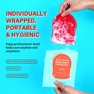 Gant exfoliant moussant pour le corps, élimination des peaux mortes, lissage doux, pour un soin éclaircissant complet du corps - Product Image 6
