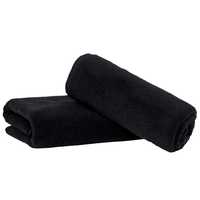 Serviette en coton blanc doux, absorbante, séchage rapide, pour centre de maternité, spa, bain de pieds, sauna