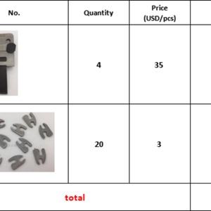 Pièces de machine à relier pliables de bonne qualité DO, accessoires de tête de reliure Hohner - Product Image 4