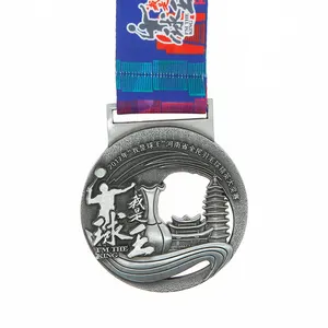 Custom Personalised Metal Championship Europe Design Clubs Team American Football Medals/soccer Medals