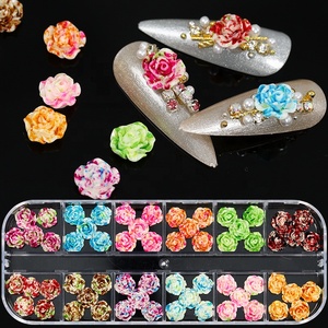 Fleurs de pétales de teinture colorés 3D, acrylique décorations d'art d'<span class=keywords><strong>ongles</strong></span> manucure bricolage fleurs de <span class=keywords><strong>résine</strong></span> de camélia <span class=keywords><strong>pour</strong></span> <span class=keywords><strong>ongles</strong></span> - Product Image 4