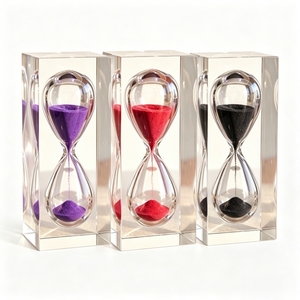 Custom Color Resin Hourglass <b>Sand</b> Timer Decorative Desktop Ornament for Home Office Table Decoration Gift - Product Image 6