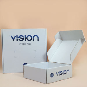 Cajas <span class=keywords><strong>de</strong></span> Cartón Corrugado Negro para Envíos, Personalizadas, Reciclables, para Zapatos y Ropa, con Impresión Personalizada - Product Image 1