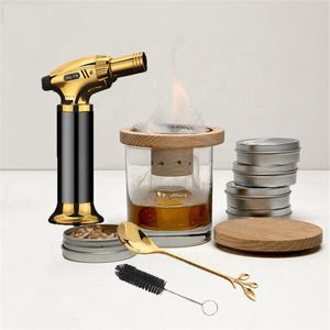 कस्टम लकड़ी पेय धूम्रपान न करने किट क्रिसमस उपहार व्हिस्की Bourbon व्हिस्की के लिए लकड़ी के चिप्स लकड़ी धूम्रपान न करने के साथ धूम्रपान न करने - Product Image 4