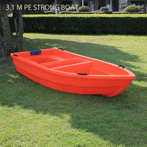 Hot Sale Fishing Bait Boats 2.3m 2.7m 3.1m 3.6m 4m 4.3m Plastic Fishing Boats Pack Raft Sailing Yacht