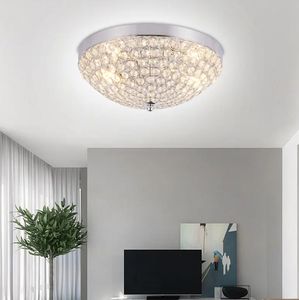 Offre Spéciale zèle éclairage nouveau rond luxe led plafonnier couloir porche lustres en cristal plafonnier - Product Image 1