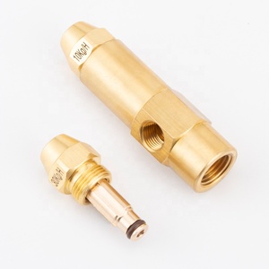 Brûleur à atomisation d'air pour huile usagée jaune, buse de siphon en laiton, tête de pulvérisation réglable pour systèmes de chauffage industriels - Product Image 4