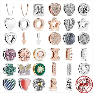 Hot sale New Original 925 Silver Bracelets Accessories Charm Fashion Charms Silver 925 Beads Bracelets Diy Jewelry