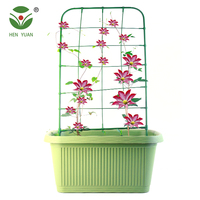 Treillis de jardin pour plantes grimpantes, écran floral, pot de fleurs, support de tige, cadre en métal et plastique durable, pour sol/suspendu/achats