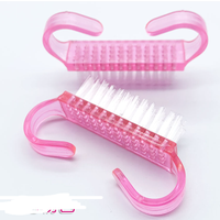 BIN Nail Beauty – Brosse à poussière noire pour ongles, format mini, personnalisable, vente en gros, pour nettoyage des ongles