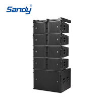 Caisson de basses Sandy J10S simple de 18 pouces à ligne ultra-basse, système de sonorisation professionnel pour salle de concert, scène, église