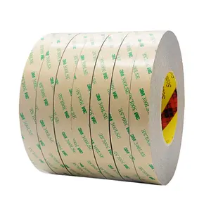 Customized 3M 9495LE Double Sided Adhesive 300LSE Clear Double Face Duct Tape Roll 12" Waterproof PET Tape