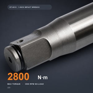 ประแจลมแรงดันสูง DT-8810 2800 นิวตันเมตร 3900 รอบต่อนาที หัวต่อแบบยาว ประแจลมถอดล้อ 41 มม. สำหรับรถบรรทุก ได้รับมาตรฐาน CE รองรับ OEM - Product Image 3