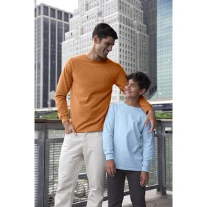 Camiseta de Manga Larga para Hombre, Paquete de 3, Algodón Jersey Liso, Secado Rápido, Cuello Redondo - Product Image 4