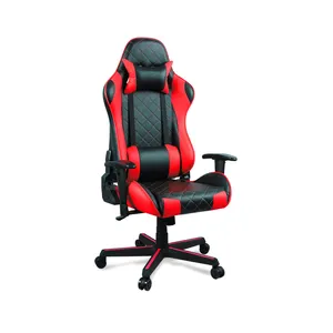 Black and Red Computer Cheap Ergonomic Fabric Recliner Rgb Best Gaming Chair