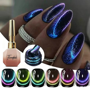 Nouveau vernis à ongles UV effet œil de chat 9D en verre magnétique 15ml non toxique - Product Image 5