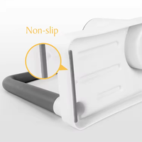 Égouttoir de cuisine en plastique pour évier, support de rangement, organisateur de cuisine, porte-ustensiles, porte-serviettes, panier d'évier
