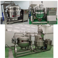 Suikeroplossingsmachine voor gekonfijt fruit, roestvrijstalen verwerkingsmachine voor een fabriek voor geconserveerd fruit