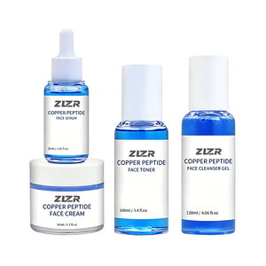 Set de Cuidado de la Piel con Péptidos de Cobre Azul ZLZR, Repara, Restaura, Calma, Reafirma, Rejuvenece, Suero Facial, Tónico, Crema, Limpiador, Gel - Product Image 5