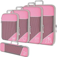 Kit de sacs de voyage imperméables au design moderne, cubes de rangement et sacs de rangement pour vêtements en gros