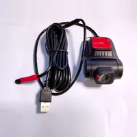 Caméra de tableau de bord vidéo 170 degrés Full HD 1080P Vision nocturne numérique USB voiture avant DVR caméra enregistreur de conduite