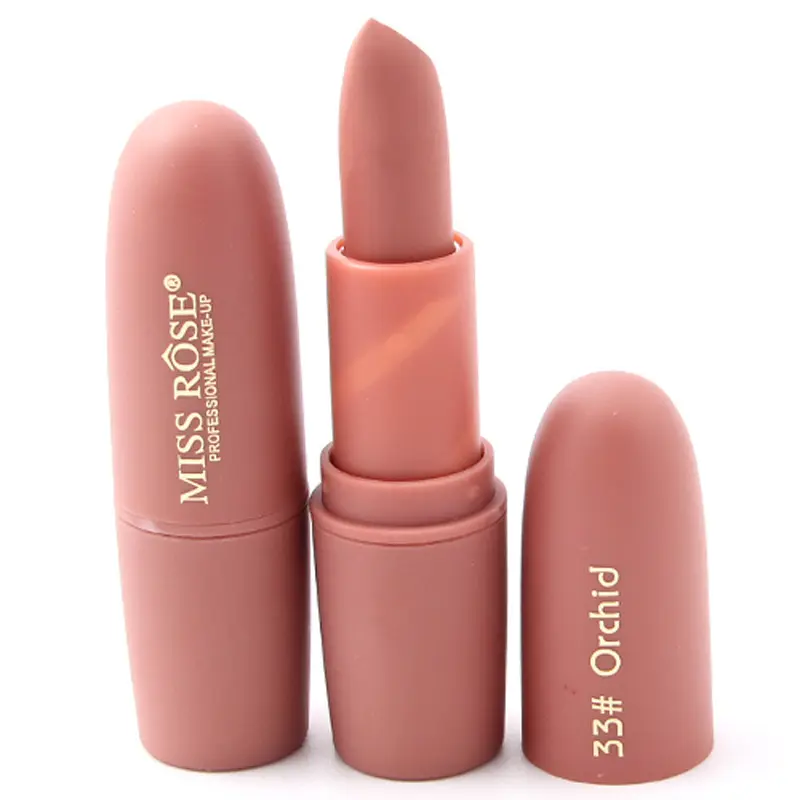 Hot Sale MIss Rose Frauen kosmetische matte wasserdichte Lippenstift Private Label
