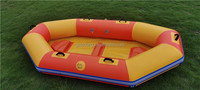 Bateau de sauvetage fluvial et maritime robuste à double fond pour 5 à 10 passagers, radeau gonflable de rafting en eaux vives, bateau de dérive 0,9 mm