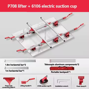 SHIJING P708 Outils <span class=keywords><strong>De</strong></span> Pavage Grande Dalle Lifter Électrique Ventouse Ascenseur Rack Verre Pierre Roche Dalle <span class=keywords><strong>Auxiliaire</strong></span> Outil <span class=keywords><strong>De</strong></span> Manutention - Product Image 3