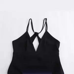 Mùa Hè Phụ Nữ Mới Thời Trang Giản Dị Cổ Điển Đồ Lót Phong Cách Halter Cổ Ống Top Dress