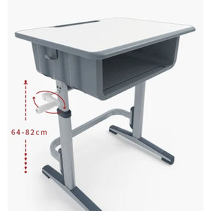 Bàn ghế học sinh nhựa đơn giản, có thể điều chỉnh chiều cao hiện đại dành cho học sinh tiểu học - Product Image 5