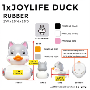 OEM/ODM Özel Logolu Plastik Ördek Banyo Oyuncağı - Rekabetçi Fiyatlarla 3D Tasarım ve Kalıp Yapımı Renk Değiştiren PVC Yarış Ördekleri - Product Image 2