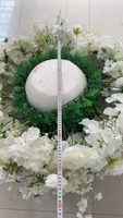 Décoration en Gros – Composition Florale Artificielle en Boule pour Centres de Table de Mariage, Fêtes et Événements – Fleurs en Soie