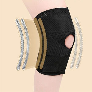 Rodillera ajustable transpirable con estabilizadores laterales, rodilleras para <span class=keywords><strong>meniscal</strong></span>, <span class=keywords><strong>desgarro</strong></span> y alivio del dolor de <span class=keywords><strong>rodilla</strong></span>, hombres y mujeres - Product Image 6