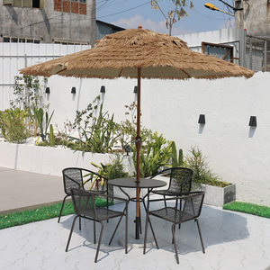 <span class=keywords><strong>Parasol</strong></span> de jardin en paille artificielle pour l'extérieur, gazebo, maison de jardin, ferme, cour, zone panoramique - Product Image 4
