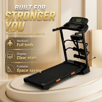 Cinta de Correr Eléctrica Plegable Semiprofesional CR-M3D, Portátil, de Acero, con Monitor de Ritmo Cardíaco, Capacidad de 120 kg, Pantalla LED, 1 HP