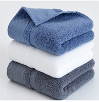Essuie-mains de luxe de haute qualité pour la maison 35x75cm super doux 100% coton uni Dobby ménage visage essuie-mains