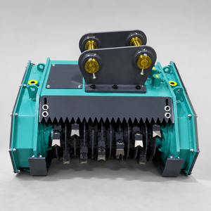 <b>Hydraulic</b> Lawn Mower Excavator Attachment | Heavy Duty Grass Brush <b>Cutter</b> Mulcher for 1-50T Excavator - Product Image 2
