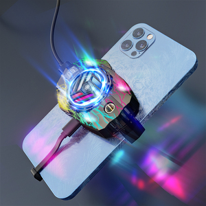 <span class=keywords><strong>K10</strong></span> nuevo radiador de carga RGB portátil barato Teléfono para juegos Mini controlador ventilador de refrigeración para juegos - Product Image 4
