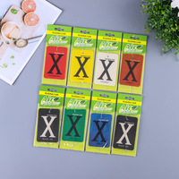 Diffuseur de parfum suspendu pour voiture en papier de coton personnalisé, tendance, longue durée, parfum naturel, logo, sans électricité requise