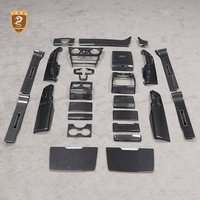Pour Rolls Royce Cullinan SUV modèle voiture intérieur Kit mise à niveau noir-B Style Console centrale panneau garniture fenêtre bouton de commande cadres