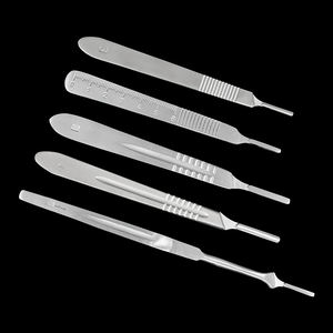 مقبض سكين من الفولاذ المقاوم للصدأ، سكين نقش صناعي، حامل سكين بيطري، مقبض سكين جراحي، مقبض سكين تشريح للمختبرات - Product Image 4