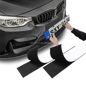 Autocollants de <span class=keywords><strong>plaque</strong></span> d'<span class=keywords><strong>immatriculation</strong></span> de voiture Double face, ruban adhésif <span class=keywords><strong>noir</strong></span> réutilisable, support de <span class=keywords><strong>plaque</strong></span> d'<span class=keywords><strong>immatriculation</strong></span> de voiture, autocollant à crochet et boucle - Product Image 2